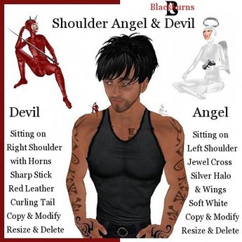 Second Life Marketplace - Shoulder Angel & Devil